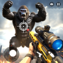icon Real Gorilla Hunting Game 3D (Echte Gorilla-jachtspel 3D)