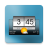 icon 3D flip clock & weather(3D Flip Clock Weather) 6.11.1