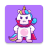 icon com.simple_games.unicorn_story_game(Little Singham-spel Eenhoorn Singham in snoepval
) 1.01.05