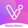 icon Lyrical Video Status Maker(Vido Lyrical Video Status Maker - Vido Video App- nummerlocatie)