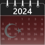 icon Calendar 2024(kalkoen kalender 2024)