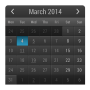 icon Month Calendar Widget(Maand Kalender Widget)