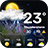 icon Weather(lokale weersvoorspelling -Widget) 1.3.8