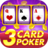icon Three Card Poker(Three Card Poker - Casino Game
) 1.0.8