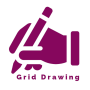 icon Grid Maker for Drawing(Rastertekening
)