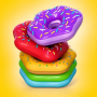 icon Donut Stack Sort (Donutstapel Sorteer)