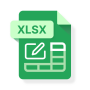 icon XLSX Reader(Bewerk XLSX-spreadsheets Reader)