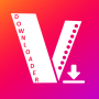 icon com.viddstatss.allsocvidownloder(Vidmatè - All Video Downloader 2021
)