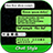 icon Stylish Chat Styles Fonts(Chatstijl - Tekstwisselaar) 8.2.1
