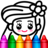 icon Girl Magic Paint(Tekenspellen voor kinderen: Kleurplaten) 4.7