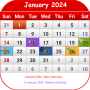icon Singapore Calendar(Singapore Kalender 2024)