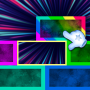 icon Drop Neon Blocks(Drop Neon Blocks - slide the b)