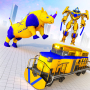 icon Train Robot Rhino Transformation(Ultieme trein Robotsimulator)