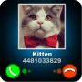 icon Fake Call Kitten Joke