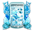 icon Flower Butterfly Glitter Theme Launcher(Bloem Vlinder Glitter Thema) 1.4