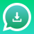 icon com.appifyhub.status.saver.download.videos.media(Statusbeveiliging voor WhatsApp) 1.1
