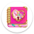 icon Eenhoorndagboek(Unicorn Diary (slot - PIN )) 14.2.17