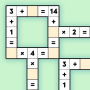 icon Math Crossword — Number puzzle (Rekenkruiswoordraadsel - Getallenpuzzel)