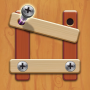 icon Nuts Bolts Wood Puzzle Games (Moeren Bouten Houten puzzelspellen)