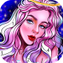 icon Girl Coloring(Girls Coloring Book Offline, gratis Paint by Number
)