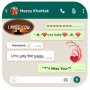 icon Chat Stylish Font(Chat Stijlvol lettertype voor WhatsApp
)