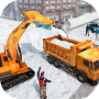 icon Snow Heavy Excavator Simulator