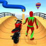 icon GT Mega Ramp Bike Stunts Games