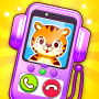 icon Toddlers Baby Phone Games (Peuters Baby Telefoonspellen)