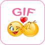 icon Gif Love Sticker(Gif Love Sticker WASticker)