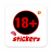 icon +18 stickers for whatsapp(+18 Stickers voor WhatsApp) v1.0.0
