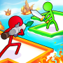 icon Raft Defense: Crazy stickman (Vlotverdediging: Crazy stickman)
