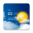 icon Deursigtige horlosie & weer(Transparante klok en weer) 6.7.7