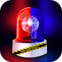 icon Police Siren Sound And Flasher ()