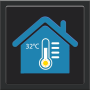 icon Thermometer Room Temperature(Thermometer Kamertemperatuur (binnen en buiten)
)