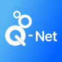 icon Q-Net 큐넷 (국가자격/디지털배지/전자지갑) (Q-Net Q-Net (nationale kwalificatie/digitale badge/elektronische portemonnee))