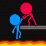 icon Stickman Warriors Duel(Red Blue Stickman: Avontuur)