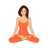 icon Breathing(Ritmische ademhaling. Meditatie
) 2.5.3
