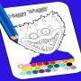 icon poppy huggy real coloring game(Poppy Huggy Real Coloring Game
)