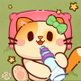 icon Pet cat daycare(Huisdier kat Kinderopvangspellen voor baby)