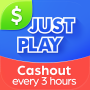 icon JustPlay: Earn Money or Donate (JustPlay: verdien geld of doneer)