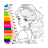 icon Doll Color(Kleur: Prinses Kleurplaten) 1.081