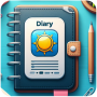 icon Daily Diary - Diary with Lock (Dagelijks dagboek - Dagboek met slot)
