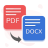 icon com.pdf.word.converter.pdftodoc.convert(PDF naar Word Converter-app) 1.6.10