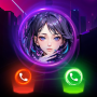 icon Call Screen Theme: Color Phone(-oproepschermthema: Kleurentelefoon)