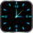 icon com.androbeings.glowing.clock.locker.blue.free(Glowing Clock Locker Live) 50.6