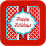 icon Happy Holidays(Prettige feestdagen Groeten en kaarten)