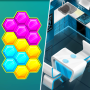 icon Hex Block Puzzle Games Offline (Hex-blokpuzzelspellen Offline)