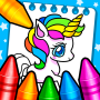 icon Rainbow Glitter Drawing Book (Rainbow Glitter Tekenboek)