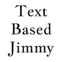 icon Text Based Jimmy (Op tekst gebaseerde Jimmy)