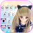 icon Anime Girl Doll(Anime Girl Doll Keyboard Achtergrond
) 1.0